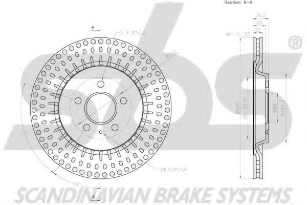 Disc frana 3