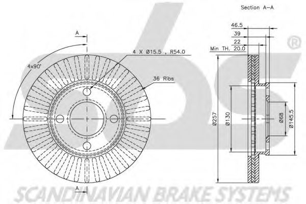 Disc frana 2