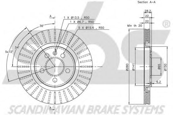 Disc frana 2