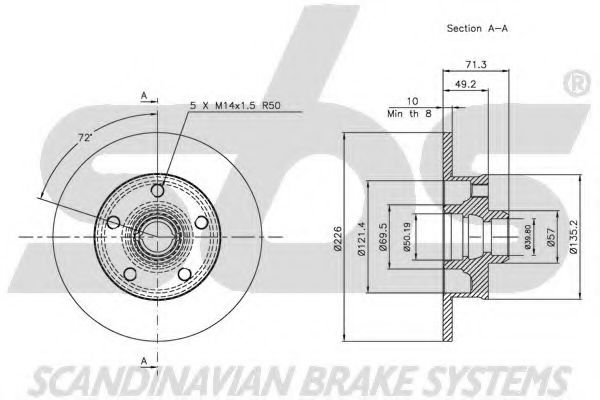 Disc frana 2