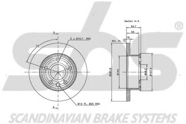 Disc frana 2