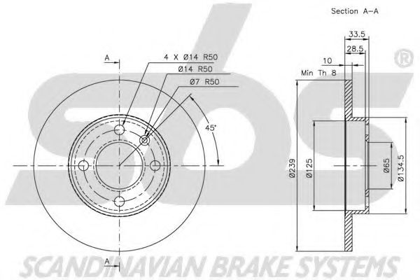 Disc frana 3