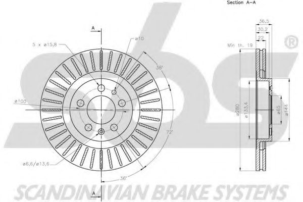 Disc frana 3