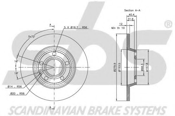 Disc frana 3