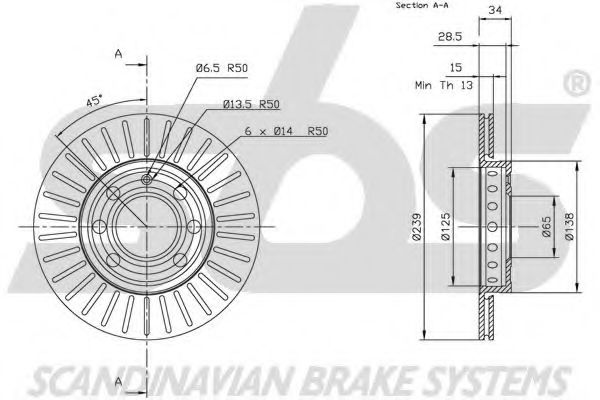 Disc frana 3