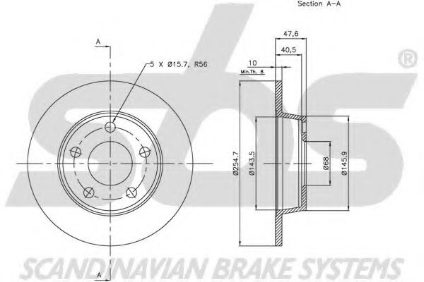 Disc frana 3