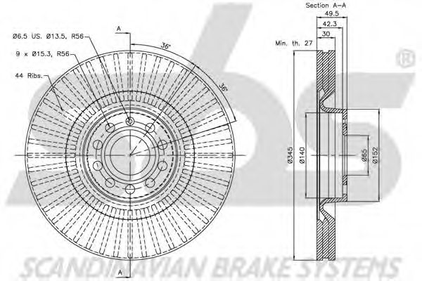 Disc frana 3