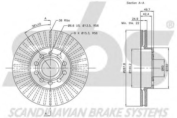 Disc frana 3