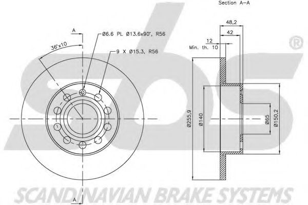 Disc frana 3