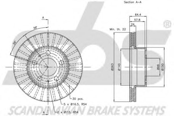 Disc frana 2