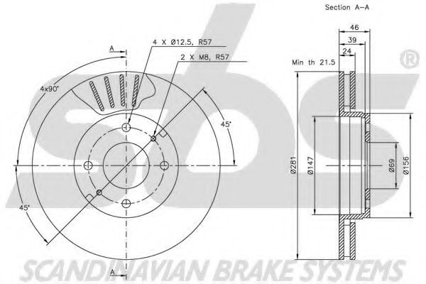Disc frana 3