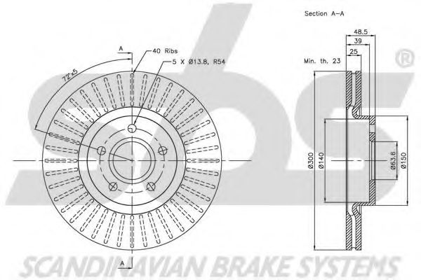 Disc frana 3