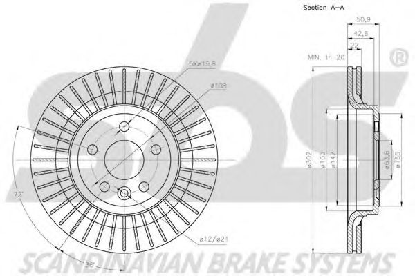 Disc frana 3