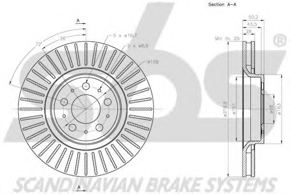 Disc frana 3