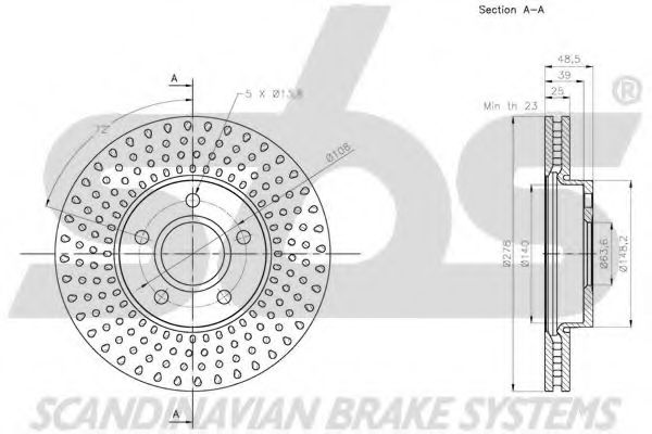 Disc frana 3