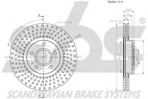 Disc frana 3