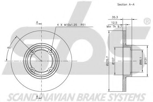Disc frana 3