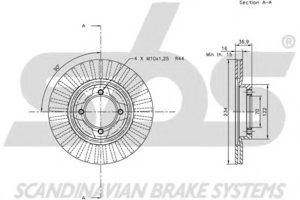 Disc frana 2