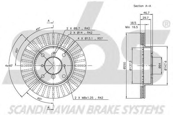 Disc frana 2