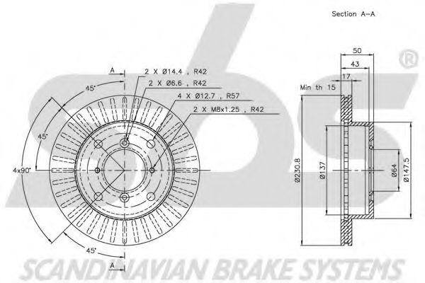 Disc frana 3