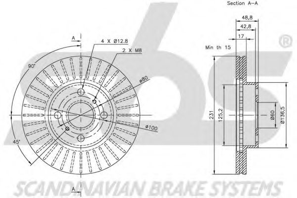 Disc frana 3