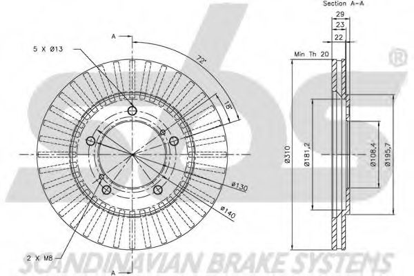 Disc frana 3
