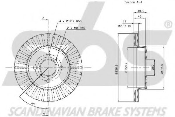 Disc frana 3
