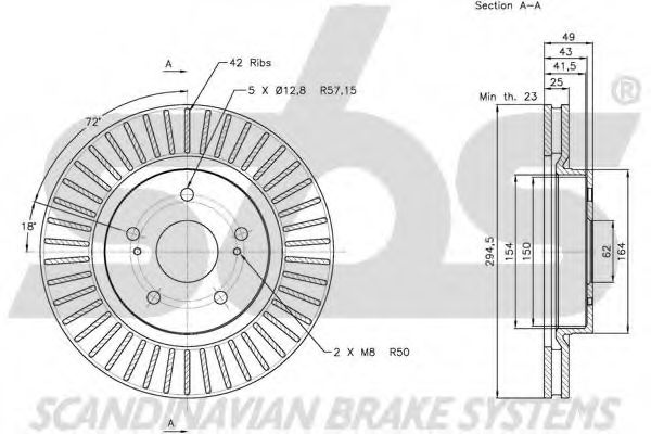 Disc frana 3
