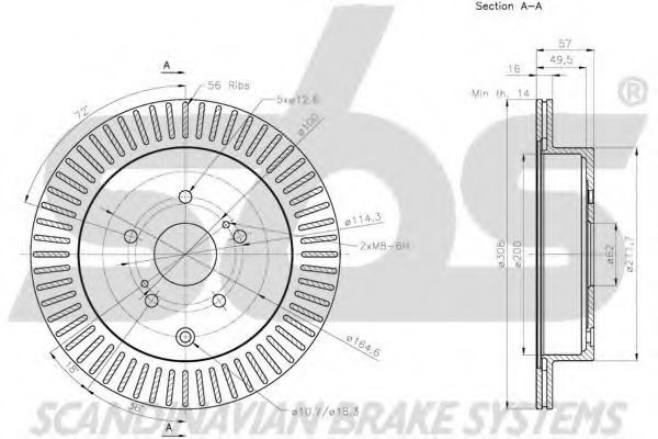 Disc frana 3