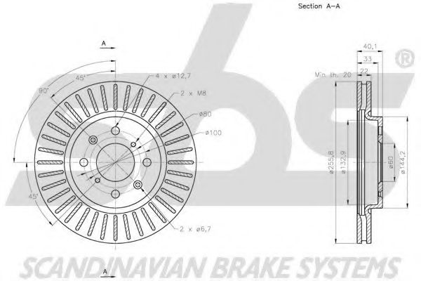 Disc frana 3