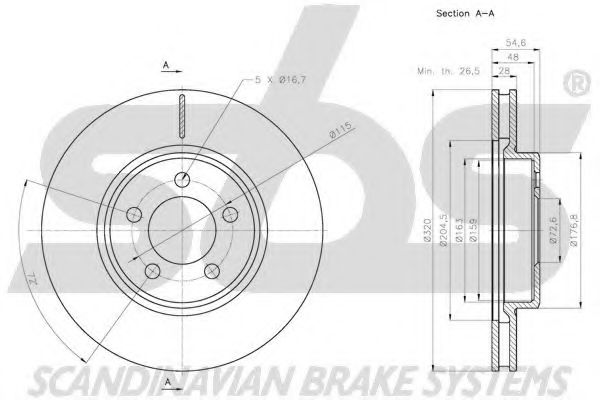 Disc frana 3