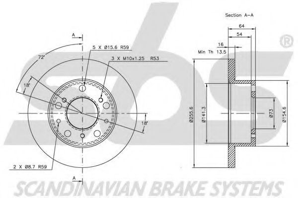 Disc frana 2