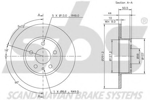 Disc frana 3