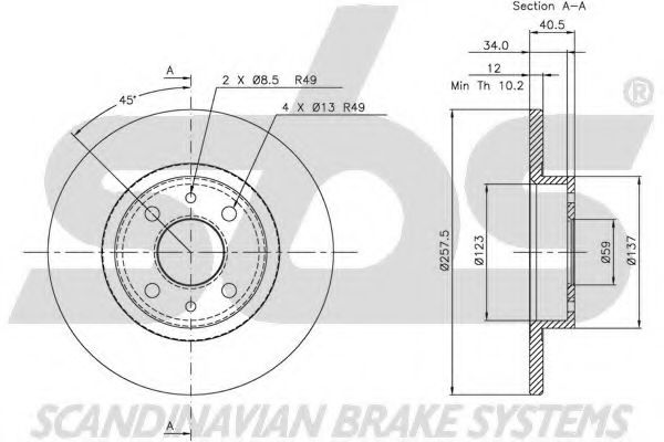Disc frana 3