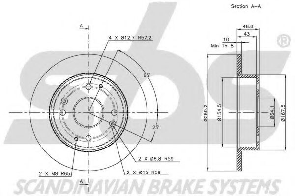 Disc frana 2