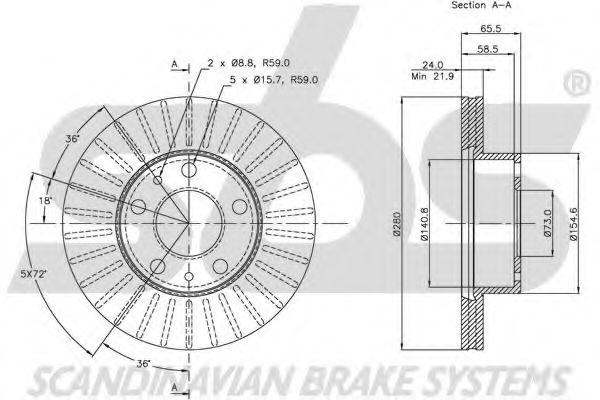 Disc frana 3