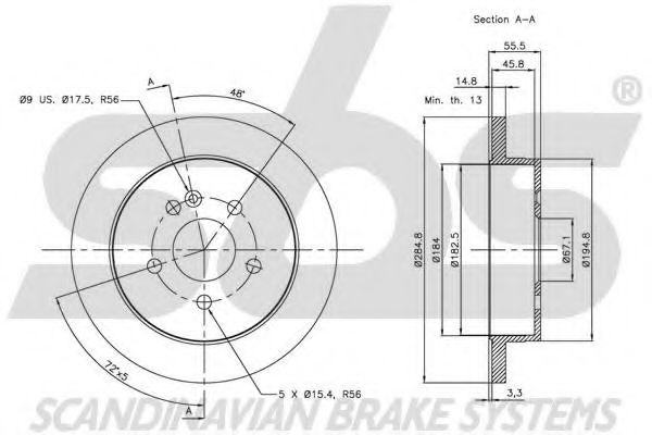 Disc frana 3
