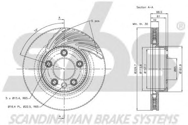 Disc frana 3