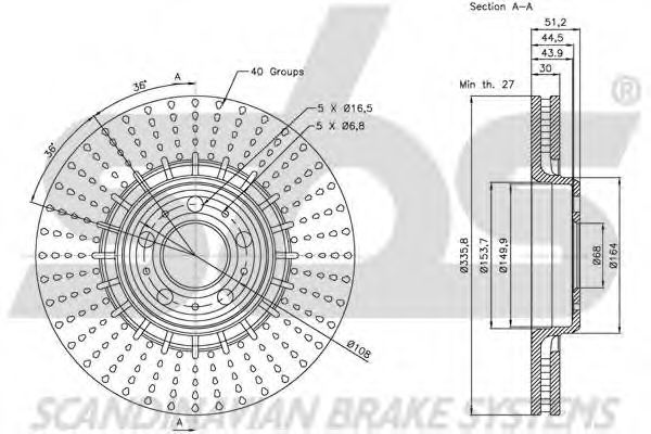 Disc frana 3
