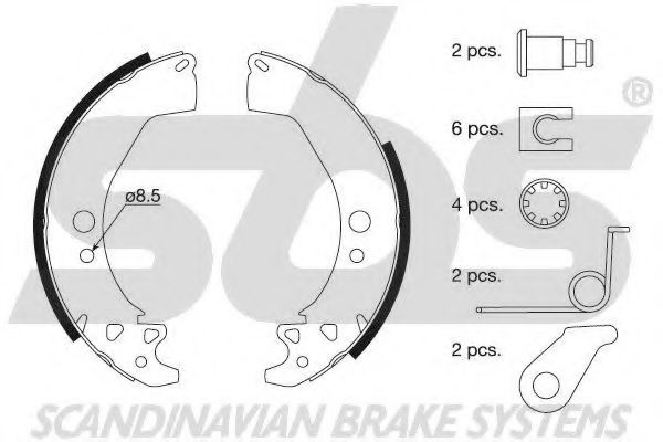 Set saboti frana
