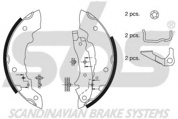 Set saboti frana