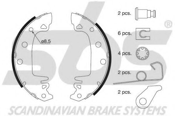 Set saboti frana