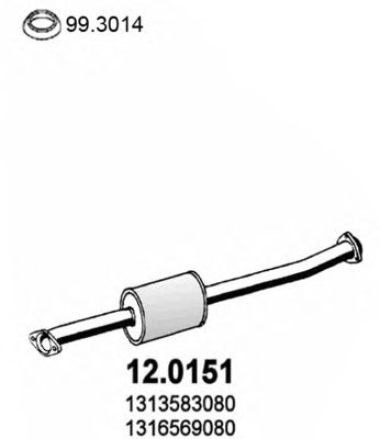 12.0151 Catalizator ASSO 