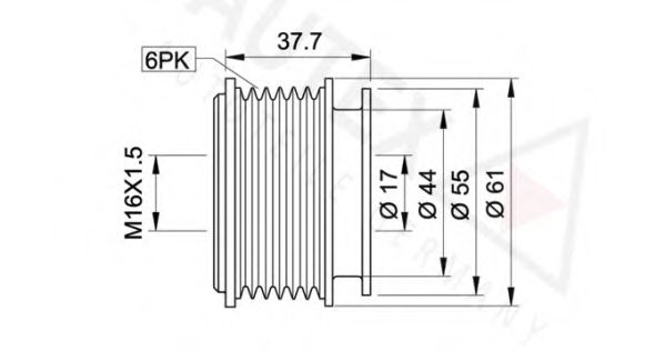 Sistem roata libera, generator 2