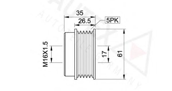Sistem roata libera, generator 2