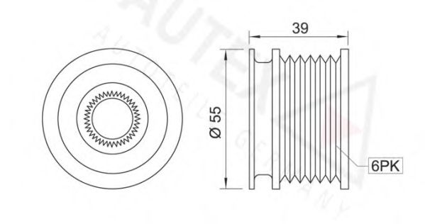 Sistem roata libera, generator 2