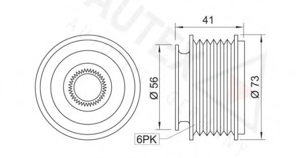 Sistem roata libera, generator 2
