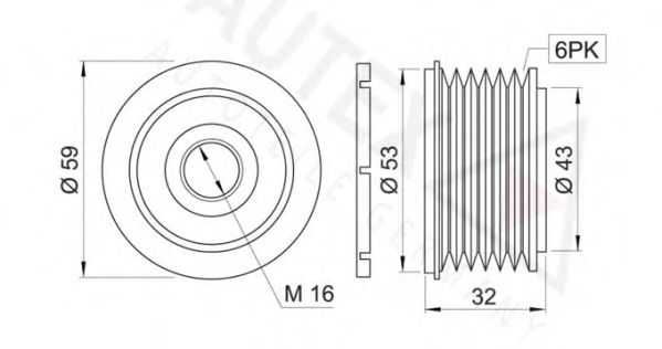 Sistem roata libera, generator 2