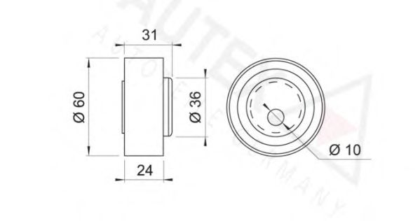 rola intinzator,curea distributie 2