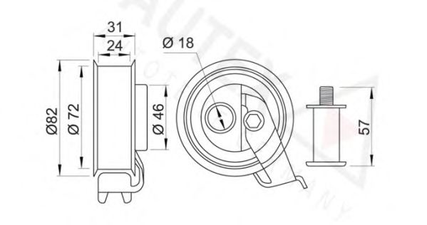 rola intinzator,curea distributie 2